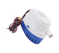 HEEPDD Articoli da Giardinaggio Pompa Sommergibile Compatta con Interruttore a Galleggiante 5,6 Mh per Barche Acquari Piscine Drenaggio Automatico Mini Pompa di Sentina Automatica Nan (12V)