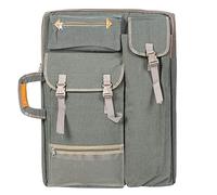 HEEPDD Artisti Carry Bag, Canvas 4K Artist Portfolio Carry Borsa a tracolla multifunzionale Drawboard Zaino per disegno Sketching Pittura 25.98 x 19.69in