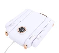 HEEPDD Asciuga Scarpe Pieghevole, Asciuga Scarpe con Timer 4 Bracci per Scarponi da Sci Cappelli Circolazione Aria Calda a 360° Spegnimento Automatico Protezione da Surriscaldamento Motore Senza