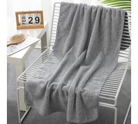 HEEPDD Asciugamano da Bagno Oversize, Telo da Bagno Assorbente e Ad Asciugatura Rapida 70x140 Cm per Palestra Domestica, Yoga, Spiaggia, Telo da Oversize, Morbido Pile di Corallo, Nan (A strisce)