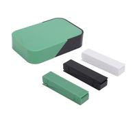 HEEPDD Attrezzo per Affettare Sottile 3 Pezzi in Plastica per Alimenti, Accessorio Mandolina 1mm 2mm 3mm per Tagli Uniformi di Frutta e Verdura, Aiuto Sicuro con Clip per, Campeggio,