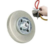 HEEPDD Avalorazione Ad Alta velocità a Ruota di Macinazione Ad Alta Durezza per la Cassa di Sicurezza da 5,6 Cm da 180 Cm, 360, 600 Grani, 800 Grani, per Affinare (180 maglie)