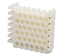 HEEPDD Avvolgicavi, Strumento di Organizzazione, Materiale ABS, Gestione Efficiente dei Cavi per Casa e Ufficio, Fori 8x6 per un Facile Raggruppamento dei Cavi (6x6 fori)