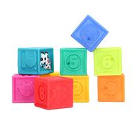HEEPDD Babyblock, Blocchi Impilabili in Morbido Silicone per Neonati, Giocattolo per l'addestramento Sensoriale Tattile Infantile