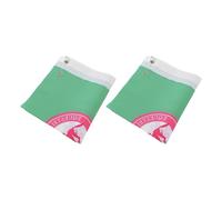 HEEPDD Bandiera di Addestramento per Cavalli, Materiale in Poliestere, Bandiera di Addestramento Equestre 2pcs, Colori Vibranti e Morbidi per un'efficace Equitazione e Corse a Cavallo (GREEN)