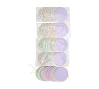 HEEPDD Bannetti per Feste per Bambini 5 Pezzi Kit di Ghirlanda a Punta Pastello, Dots Arcobaleno Punti Sospesi per il Matrimonio per il Matrimonio Baby Shower Hoch Shower Hoom Room Booth Backdrop Nan