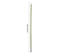 HEEPDD Bastone Tascabile, per Maghi Bambini, Oggetto Magico per Spettacoli Teatrali, Bastone Tascabile Lungo 36,6 Pollici, Pieghevole Retrattile e Giocattoli per Bambini (White)