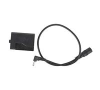 HEEPDD Batteria DC a ACK-E10 Batteria Fittizia con Decodificatore Completo Compatibile con Rebel T3 T5 T6 T7, Plastica, Tempo di Ripresa Prolungato, Cavo da 35 Cm, e Controller