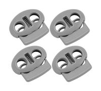 HEEPDD Blocchi del Cavo 30pcs in Lega di Zincola a Molla a Molla, Durevole Dispositivo di Fissaggio del Tappo a a a per Corridoi, Borse e Altro NAN (GRAY)