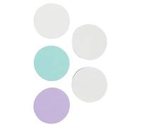 HEEPDD Blocchi per Intaglio in Gomma, Materiale Ecologico, Timbri in Gomma Rotondi da 5 Pezzi per Progetti Artistici e Artigianato