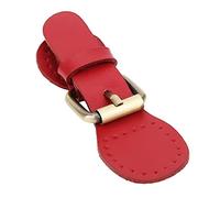 HEEPDD Blocco con Fibbia della Borsa, Accessori Hardware in Pelle con Bucklecow in Pelle con Raccordi in Bronzo per Borse Borse Borse a Tracolla Tasche di Abbigliamento (rosso)