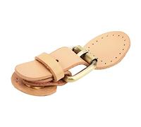 HEEPDD Blocco con Fibbia della Borsa, Accessori Hardware in Pelle con Bucklecow in Pelle con Raccordi in Bronzo per Borse Borse Borse a Tracolla Tasche di Abbigliamento (Beige)