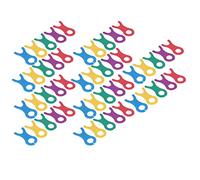 HEEPDD Bobina Grande per Bobine di Filato, Plastica, Portaoggetti da 50 Pezzi, Ideale per Progetti di Lavoro a Maglia e Cucito