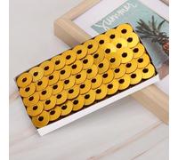 HEEPDD Bobine Bobine in Metallo con Kit Filo Universale di Ricambio per Uso Domestico Macchina Piatta e Macchina da Cucire da Ricamo 100 Pezzi Bobina per da Cucire Nucleo in Alluminio Cucito da