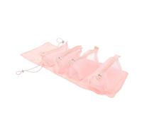 HEEPDD Borsa Cosmetica Portatile, Organizzatore per Trucco per Viaggi di Grande capacità Rosa con Organizzatore Appeso Portatile e Custodia a Pennello Divisore