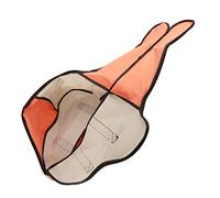 HEEPDD Borsa da Trasporto Portatile per Motosega, Scatola Protettiva in Tessuto Oxford, Cerniera Lunga Facile da Riporre, Leggera con Tracolla per Giardinieri e Operatori Forestali (Arancione e