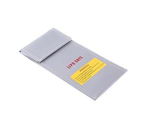 HEEPDD Borsa di Sicurezza per Batteria RC, Custodia, Design Durevole a Prova di Esplosione, 100x200 Mm, Ideale per Conservare e Caricare Lipos Borsa di Sicurezza per Batteria RC, Giocattolo Modello