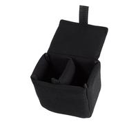 HEEPDD Borsa per Fotocamera, Fotocamera Imbottita da Viaggio Smallless Mirrorless Insert Shock -Shock Pieghevole Inserto Nan (BLACK)