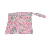 HEEPDD Borsa per pannolini in tessuto, graziosa custodia per pannolini, doppia cerniera, impermeabile, delicato sulla pelle per i viaggi per i bambini, default, TYP 1