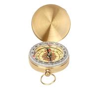 HEEPDD Bussola da Esterno, Bussola di Sopravvivenza da Campeggio in Rame Resistente per Escursioni e Avventure Altre Forniture per Escursioni e Campeggio