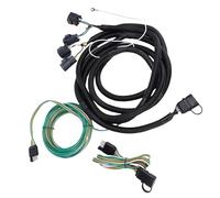 HEEPDD Cablaggio per da Traino Piatto a 4 Vie 58903, Installazione Plug and Play per JK 2007-2018, Connettore a 4 Pin Sincronizza le Luci per Parti del Rimorchio da Traino più Sicure