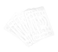 HEEPDD Cancellatura, 27 Buchi Ingegneria Disegno Modello di Modello Strumento di Redazione del Sovrano per gli Architetti di Architetti Progetti Artistici Progetti Disegni di Disegno Nan (Trasparente)