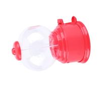 HEEPDD Candy Machine, Portable Children Candy Machine Red Bubble Gum Dispenser Fun Nut Dispenser Fun Birthday Party Chart (rosso)