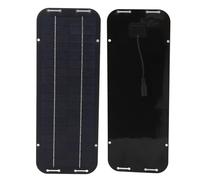 HEEPDD Caricabatterie Solari Kit di Caricabatterie per Pannelli Solari Ad Alta Efficienza Portatile per attività all'aperto con Materiale in Silicio Policristallino per Il Campeggio, Viaggio 6W 12V