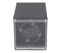 HEEPDD Caricatore Automatico per Orologi Caricatore per Orologio Singolo 5 Direzioni di Rotazione Silenzioso ABS Antimagnetico Compatto Alimentato a Batteria CA per Orologi Meccanici (GRAY)
