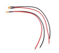 HEEPDD Cavo Connettore XT30, Adattatore Cavo Connettore Maschio e Femmina XT30 Isolato in Silicone 16AWG con Connessione, per Batteria LiPo RC Drone FPV