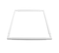 HEEPDD Cerchio da Ricamo Quadrato, Cerchio a Punto Croce Plastica Cerchio da Cucito Ricamo Telaio a Scatto per Punto Croce Strumento da Cucito Lavori Artistici e Fai da Te(43.1×43.1cm)