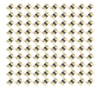 HEEPDD Cerniera a Molla da 100 Pezzi, Chiusura Automatica in Ferro, Robusta per Portagioielli e Armadietti Decorativi 30x13mm (20x15 mm/0,79x0,59 pollici)