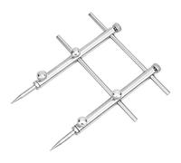 HEEPDD Chiave Multiuso per Obiettivo Fotocamera, Set di Strumenti di Riparazione Professionale in Acciaio Inossidabile, Chiave Multiuso da 10-110 Mm per Manutenzione Fotocamera e Telescopio, 220 G