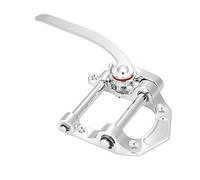 HEEPDD Chitarra Vibrato 150mm, Ponte Vibrato Regolabile in Rame Coda Tremolo per Chitarre Elettriche Chitarre Jazz SG (SILVER)