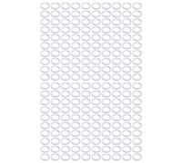 HEEPDD Clamp/Holder per Becco di Pollo, Robusto Anello Elastico per Bocca di Pollo in Plastica PP, 200 Pezzi di Accessori per Becco di Gallo per l'allevamento di Pollame (#3)