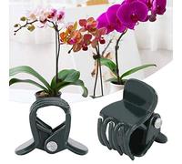 HEEPDD Clamp/Holder per Piante 200 Pezzi, Supporti in Plastica per Steli di Fiori, Accessori da Giardino Facili da Usare per Serra e Cortile