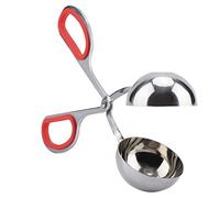 HEEPDD Clamp/Holder per Polpette Antiaderenti in Acciaio Inossidabile 304, Clamp/Holder, Durevole Creatore di Polpette di Riso con Design Ergonomico, Strumento da Perfetto per Chef Domestici (rosso)