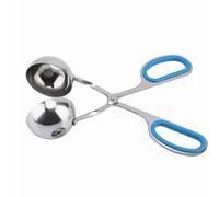 HEEPDD Clamp/Holder per Polpette Antiaderenti in Acciaio Inossidabile 304, Clamp/Holder, Durevole Creatore di Polpette di Riso con Design Ergonomico, Strumento da Perfetto per Chef Domestici (BLUE)
