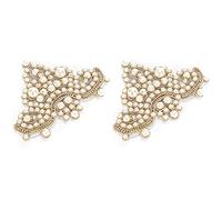 HEEPDD Clamp/Holder per Scarpe da Donna con e Perle, Accessori Moda per Tacchi Alti e Stivali, Perfetti per Matrimoni e Feste