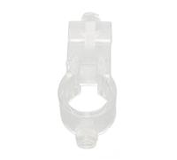 HEEPDD Clip di fissaggio per tubi dell'acqua per serbatoio di pesce, morsetto per tubo per acquario tipo diviso trasparente per tubo dell'acqua (M)