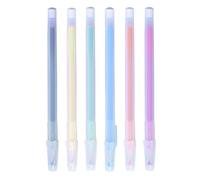 HEEPDD Colore -Penne a Pennino Neutro Neutro Essiccazione Rapida per il Journaling School Office 12 Pezzi Lettera Portatile da Diary Pen (12 pacchi miscelati 12 colori 0,5 mm)