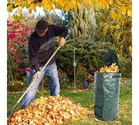 HEEPDD Confezione da 2 Sacchetti per Compost, Sacchetti per Smaltimento Rifiuti Compost Verde Scuro Durevoli per Bidoni da Giardino da 15 Galloni e 34 Galloni, Ideali per la Gestione dei Rifiuti di