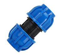 HEEPDD Connettore dell'acqua Connettore Dritto da 32 Mm, Plastica PE per Tubi dell'acqua in PVC PPR, Raccordi per Tubi 'acqua Durevoli con Design a Prova di Perdite per Impianti Idraulici