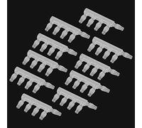 HEEPDD Connettore Pompa Aria a 5 Vie, Divisore Tubo in Plastica Trasparente per Acquari, Resistente Alle Alte Temperature, 10 Pezzi per Tubo Pompa Aria
