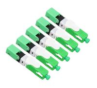 HEEPDD Connettore SC Veloce in Fibra Ottica Bassa Perdita di Inserimento per Progetti FTTH, Stabile e Duratura per Progetti FTTH, Stabili e Duratura per Cavi in Fibra Singola, Pacchetto di 20 Set