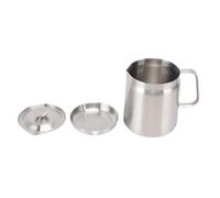 HEEPDD Contenitore per Olio da con Filtro Nan per Contenitore per Olio da per Grasso Filtraggio e Conservazione dell' con Coperchio del Filtro Rimovibile Fondo Antiscivolo Conservazione della