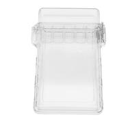 HEEPDD Contenitore Sigillato Portatile, Scatola di Stoccaggio Sigillato in Plastica Trasparente a Prova di Acqua con Coperchio Sicuro per la Pesca da Escursioni in Campeggio e L'uso