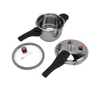 HEEPDD Conti Cottura a Pressione, Acciaio e Plastica Inossidabile da 16 Cm 304, Digitale, Automatico, Mantieni l'impostazione Calda, Controllo Tocco, Facile da Pulire e Mantenere NAN