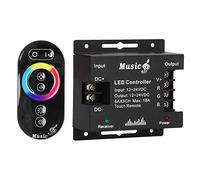 HEEPDD Controller LED, Controllo Tattile Capacitivo RF, Sincronizzazione Musicale Remota con 20 modalità per Moduli Luci a Pannello RGB