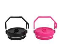 HEEPDD Coperchio con Manico in Cannuccia da 40 Once, Coperchi con Cannuccia in Tazza Staccabile da 2 Pezzi con Chiusura a Tenuta e a Prova di Perdite per Gli Sport di Viaggio e L'uso